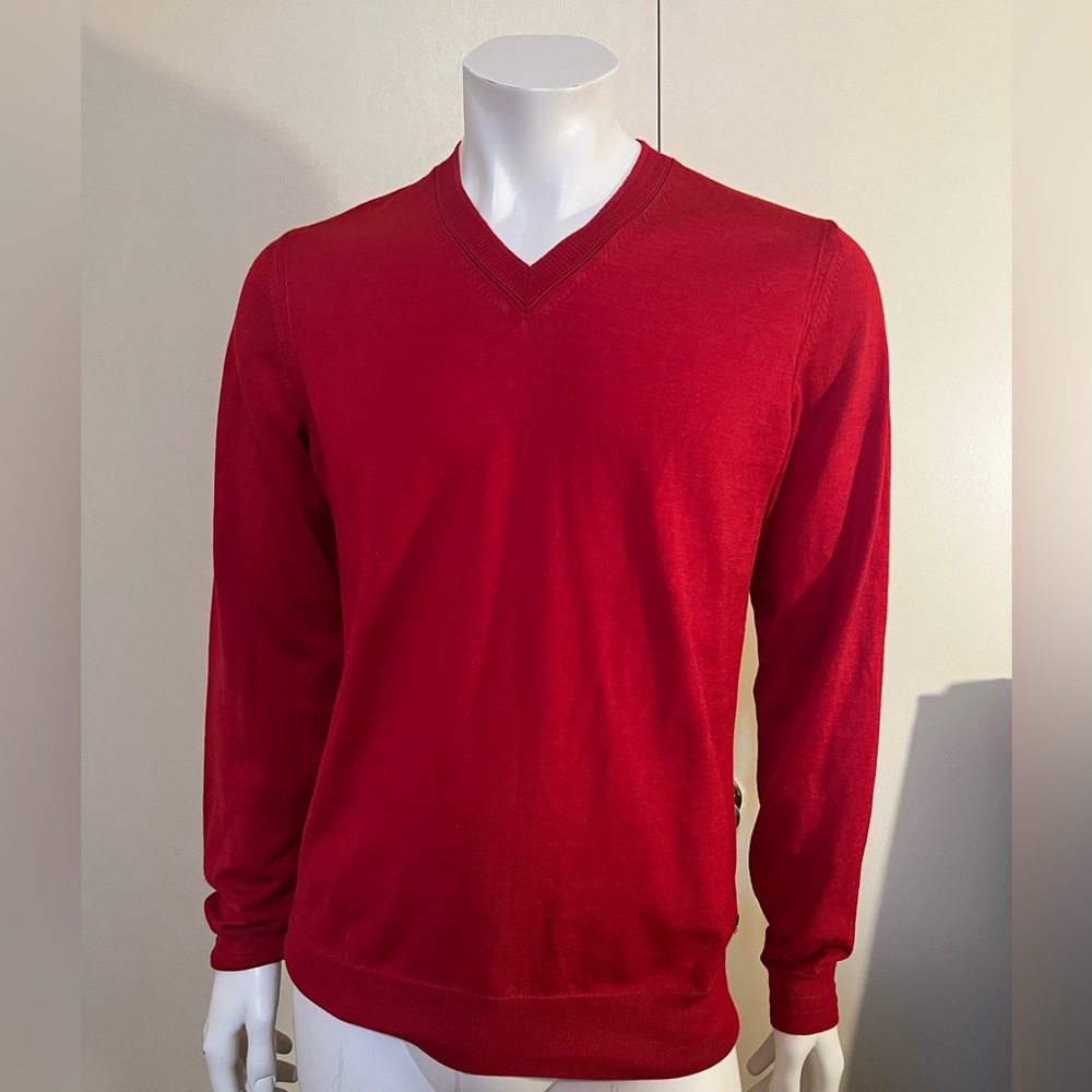 Hugo Boss V-neck Long sleeves Sweater Slim Fit